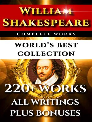cover image of William Shakespeare Complete Works – World's Best Collection